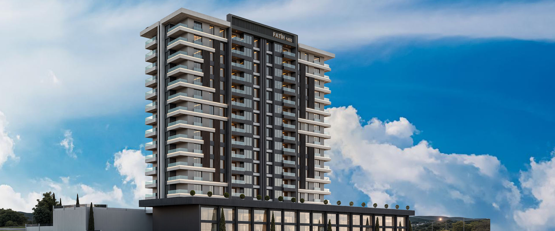 Fatih 1453 projesinin dış cephe genel görünümü